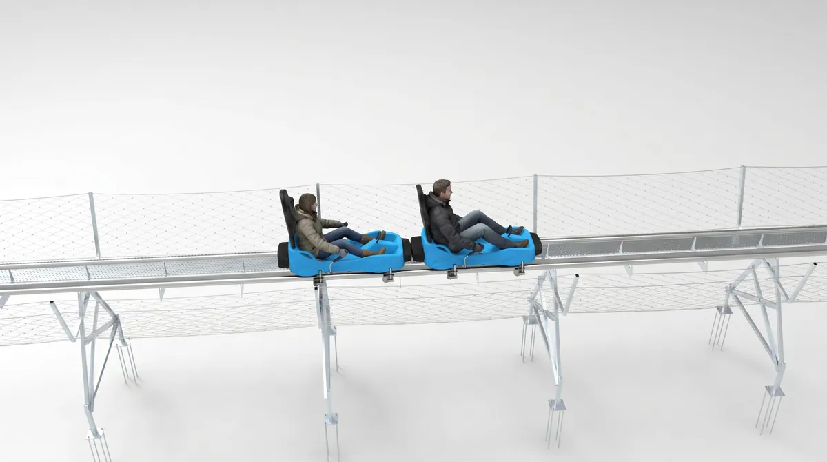 Steel rail system